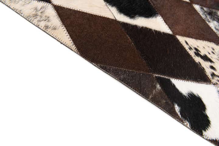 8' 1 x 10' 2 Cowhide Stocks Rug