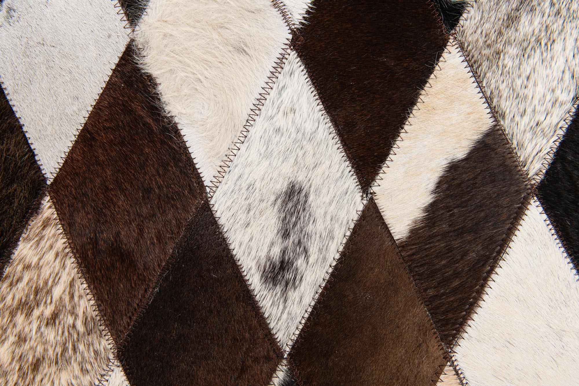 8' 1 x 10' 2 Cowhide Stocks Rug