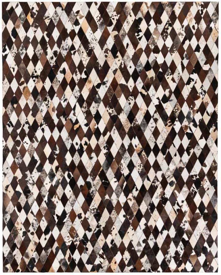 8' 1 x 10' 2 Cowhide Stocks Rug