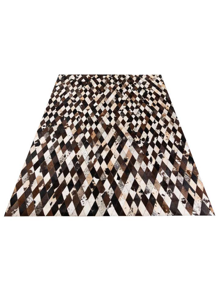 8' 1 x 10' 1 Cowhide Stocks Rug