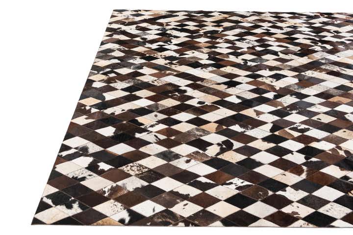 8' 1 x 10' 1 Cowhide Stocks Rug