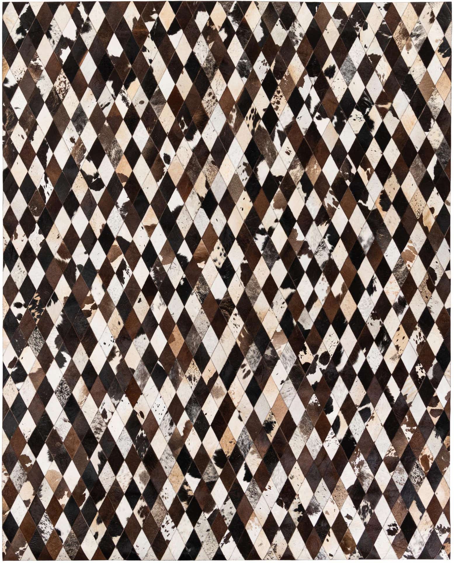 8' 1 x 10' 1 Cowhide Stocks Rug