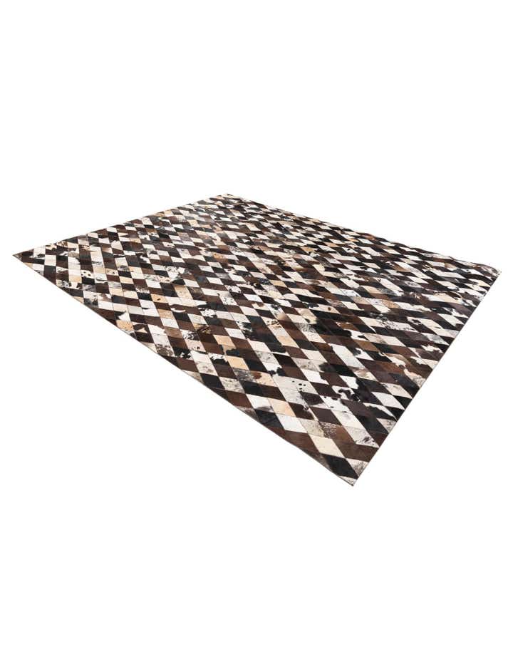 8' 2 x 10' 2 Cowhide Stocks Rug