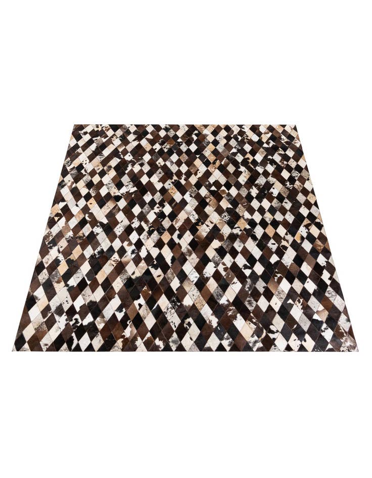 Detail image of 8' 2 x 10' 2 Cowhide Stocks Rug