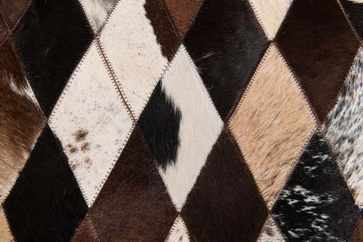 8' 2 x 10' 2 Cowhide Stocks Rug