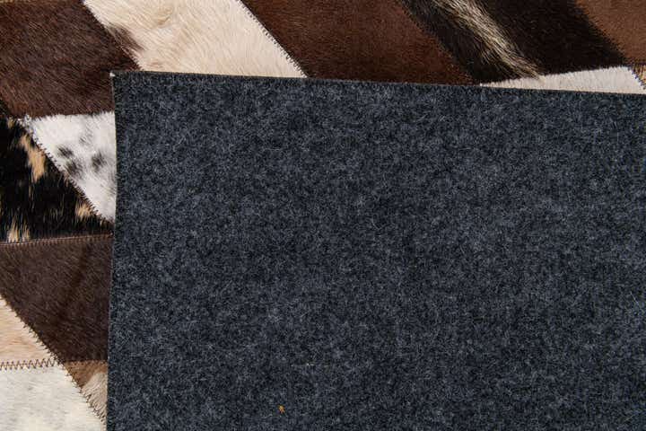 8' 2 x 10' 2 Cowhide Stocks Rug