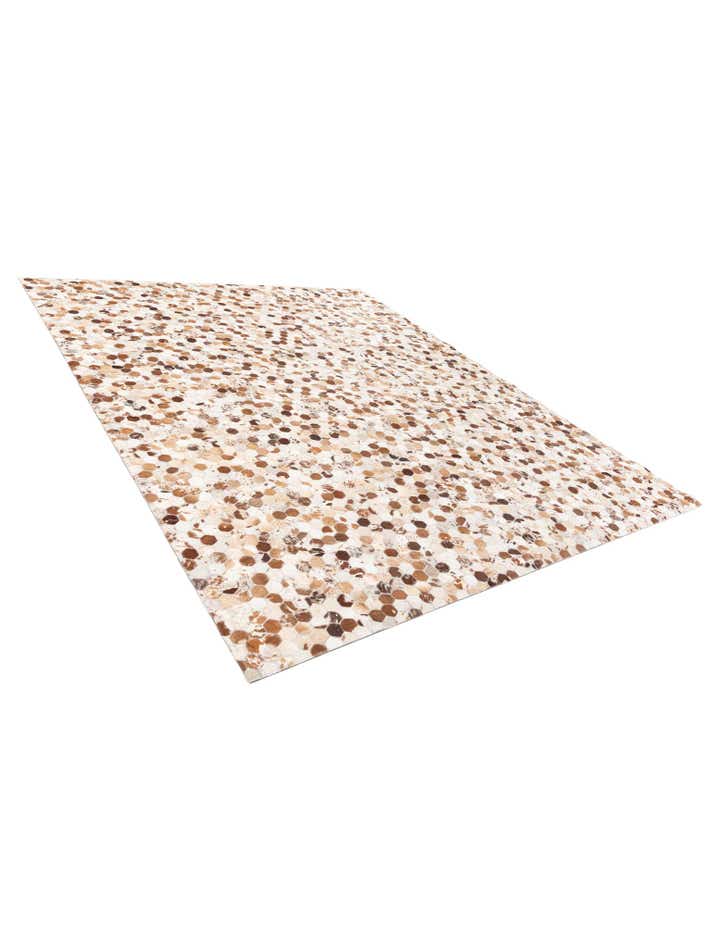 8' 1 x 9' 10 Cowhide Stocks Rug