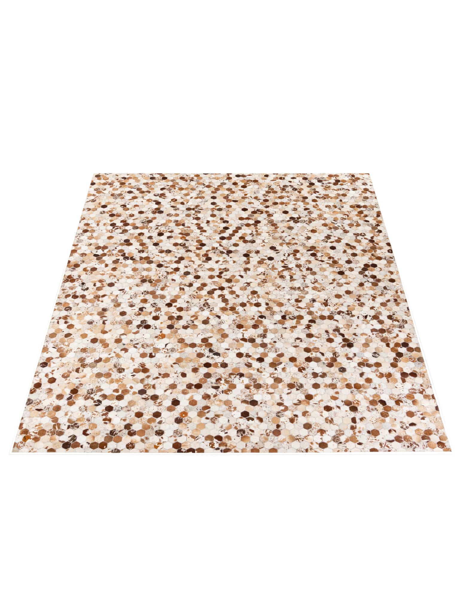 8' 1 x 9' 10 Cowhide Stocks Rug
