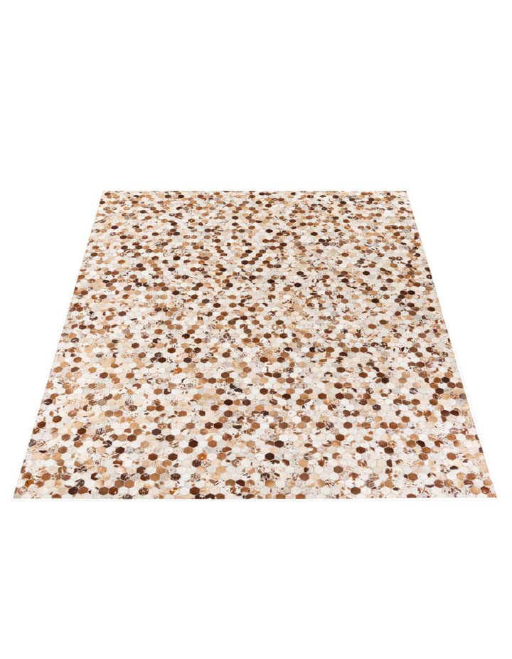 8' 1 x 9' 10 Cowhide Stocks Rug