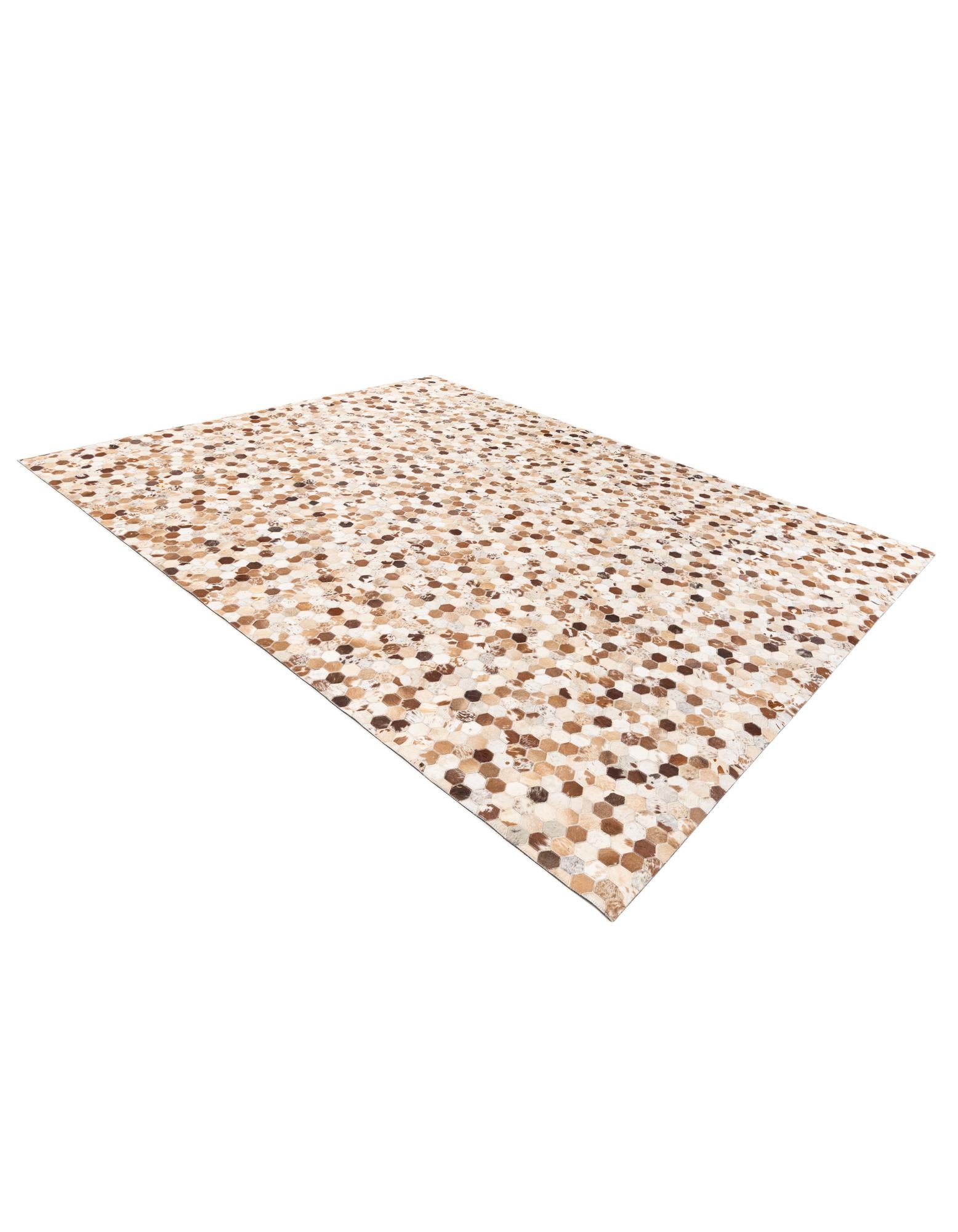 8' x 9' 10 Cowhide Stocks Rug