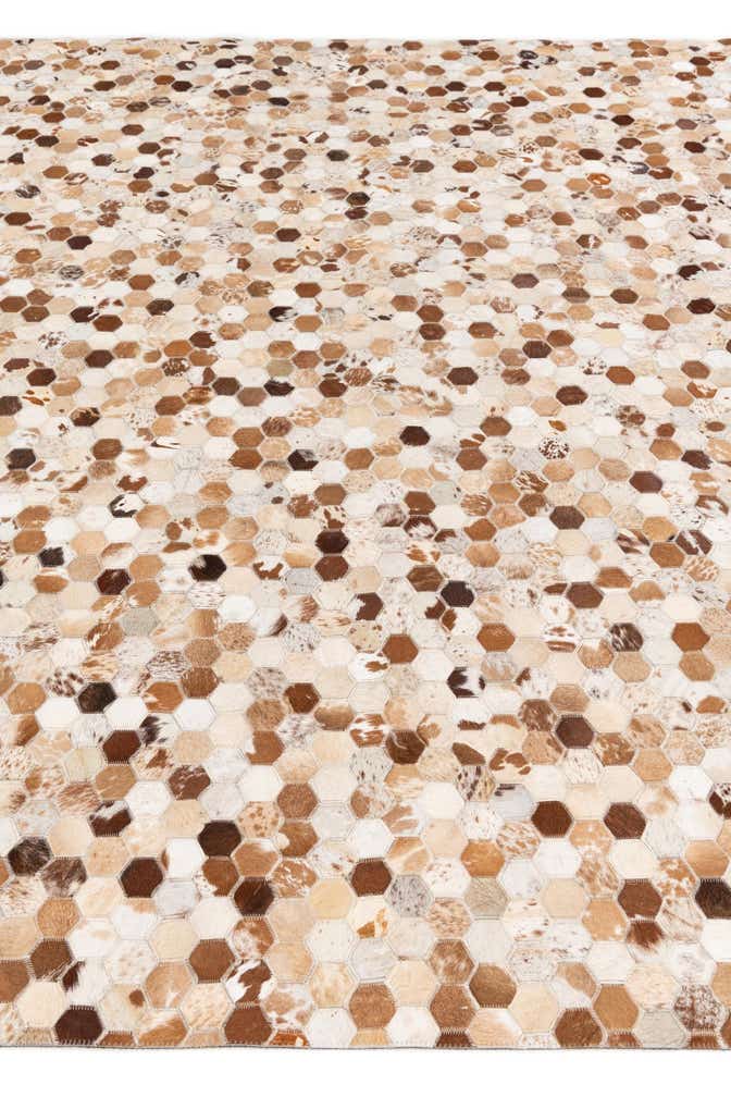 8' x 9' 10 Cowhide Stocks Rug