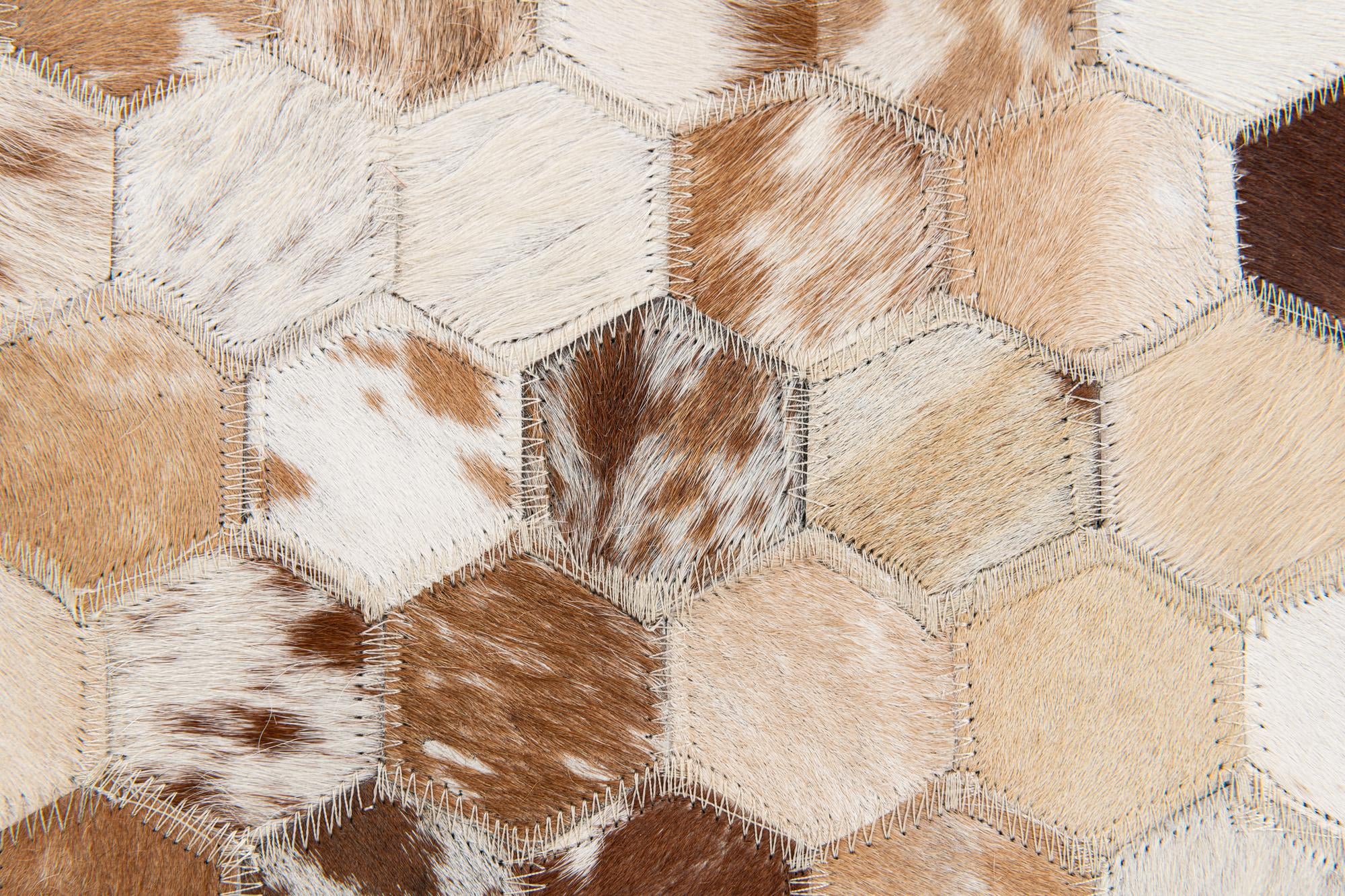 8' x 9' 10 Cowhide Stocks Rug