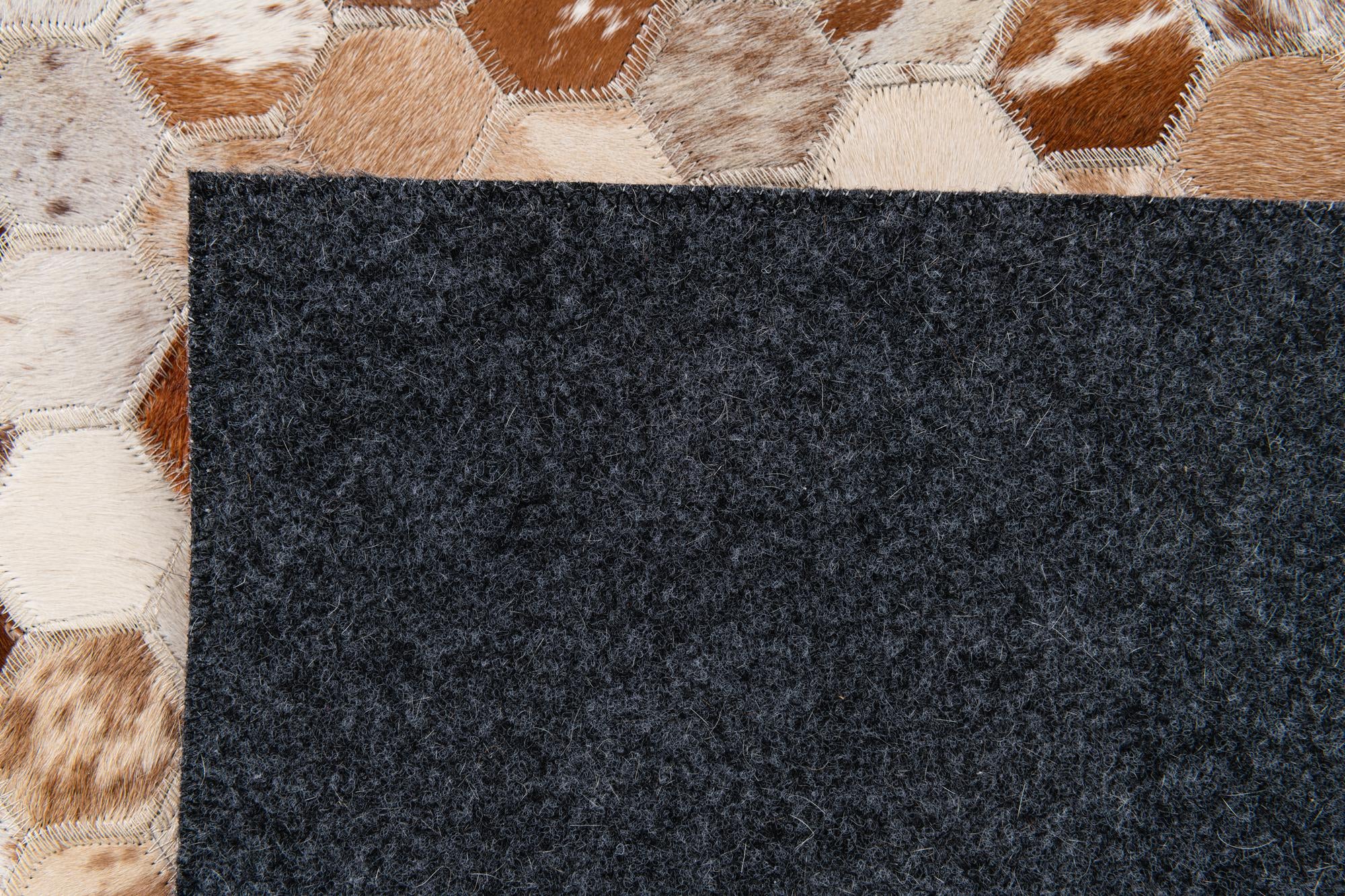 8' x 9' 10 Cowhide Stocks Rug