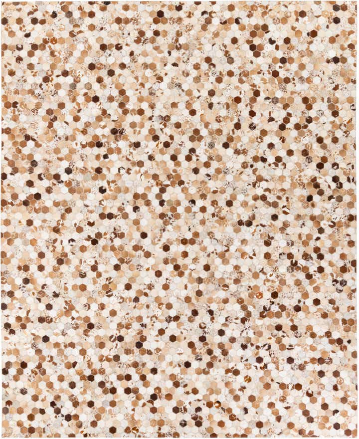 8' x 9' 10 Cowhide Stocks Rug