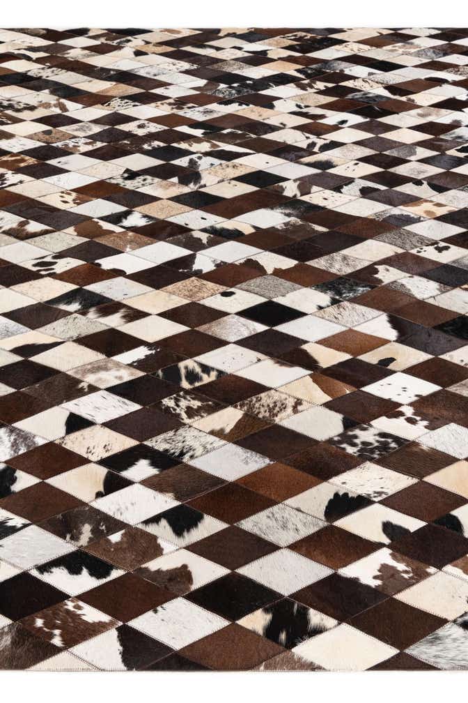 8' 1 x 10' 2 Cowhide Stocks Rug