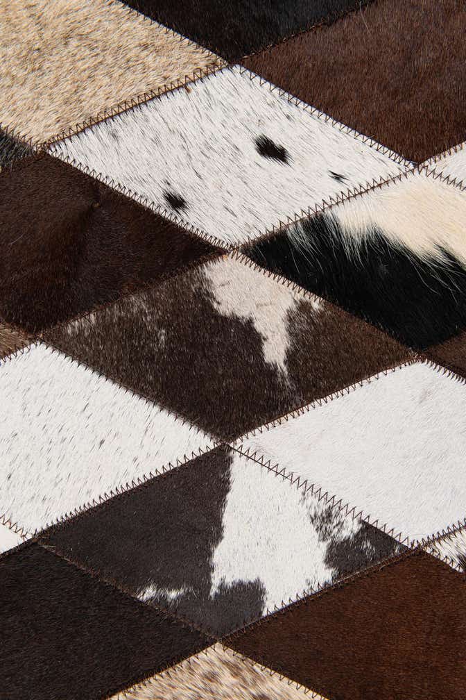 8' 1 x 10' 2 Cowhide Stocks Rug