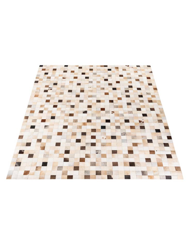 Detail image of 7' 11 x 9' 8 Cowhide Stocks Rug