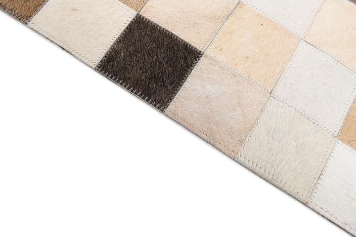 7' 11 x 9' 8 Cowhide Stocks Rug