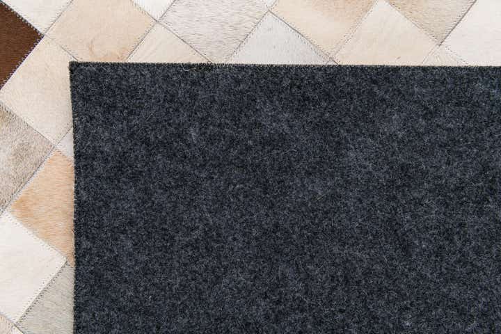 7' 11 x 9' 10 Cowhide Stocks Rug