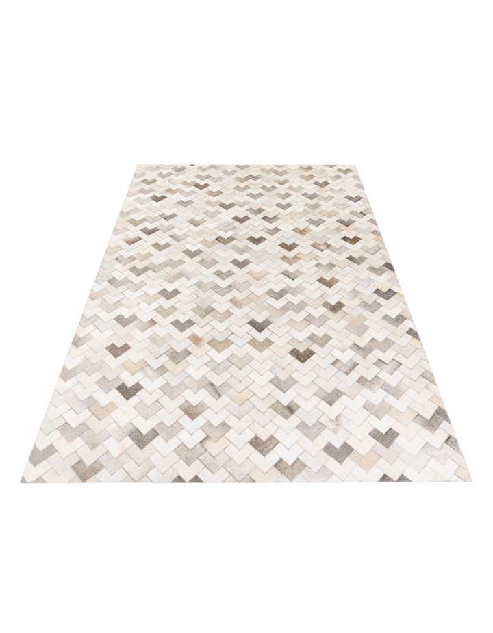 6' x 9' Cowhide Stocks Rug