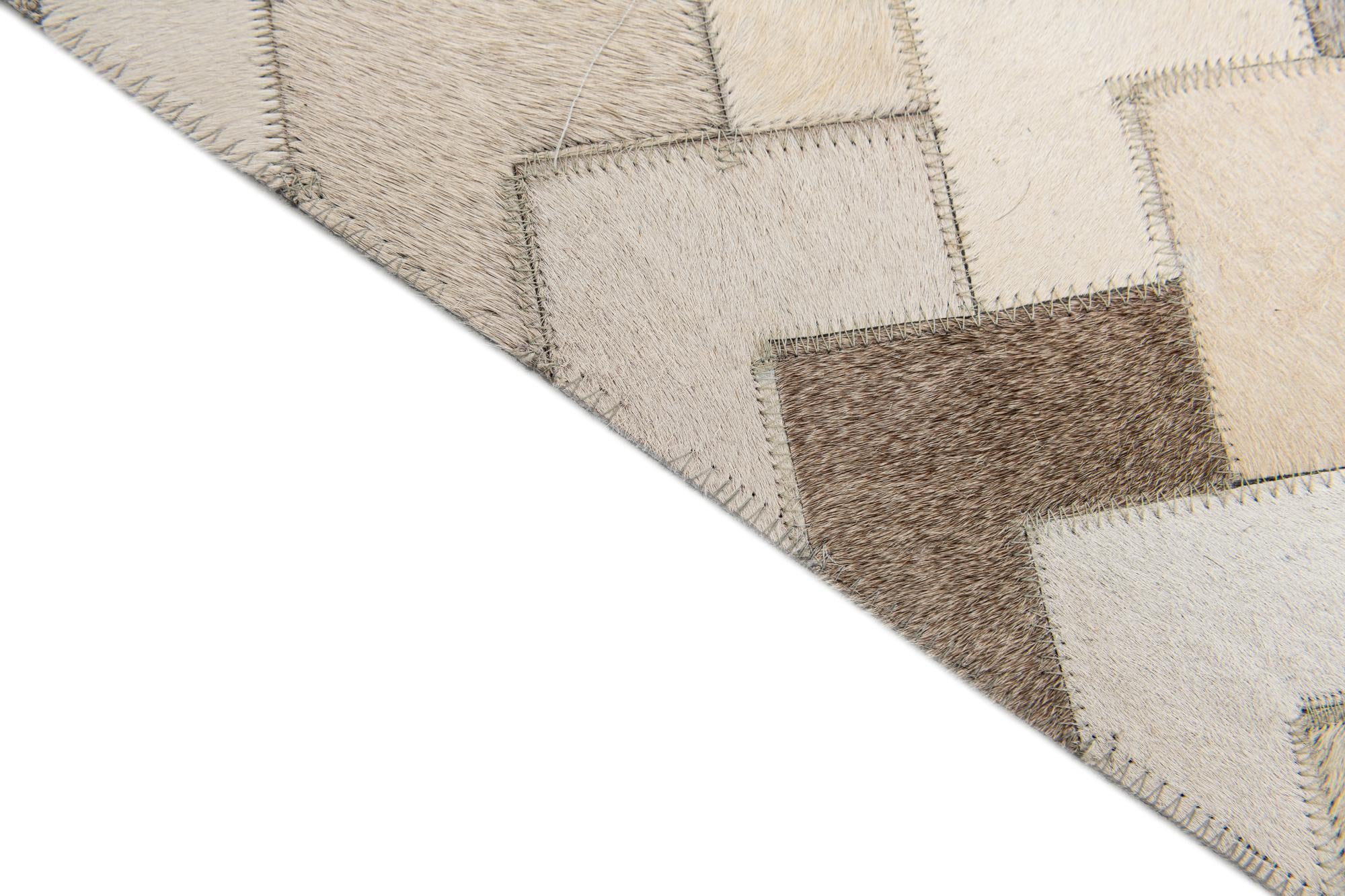 6' x 9' 1 Cowhide Stocks Rug