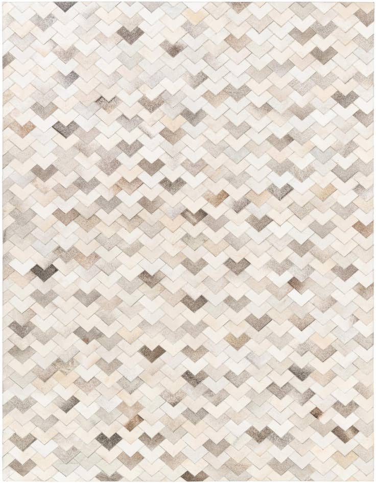 Detail image of 6' x 9' 1 Cowhide Stocks Rug