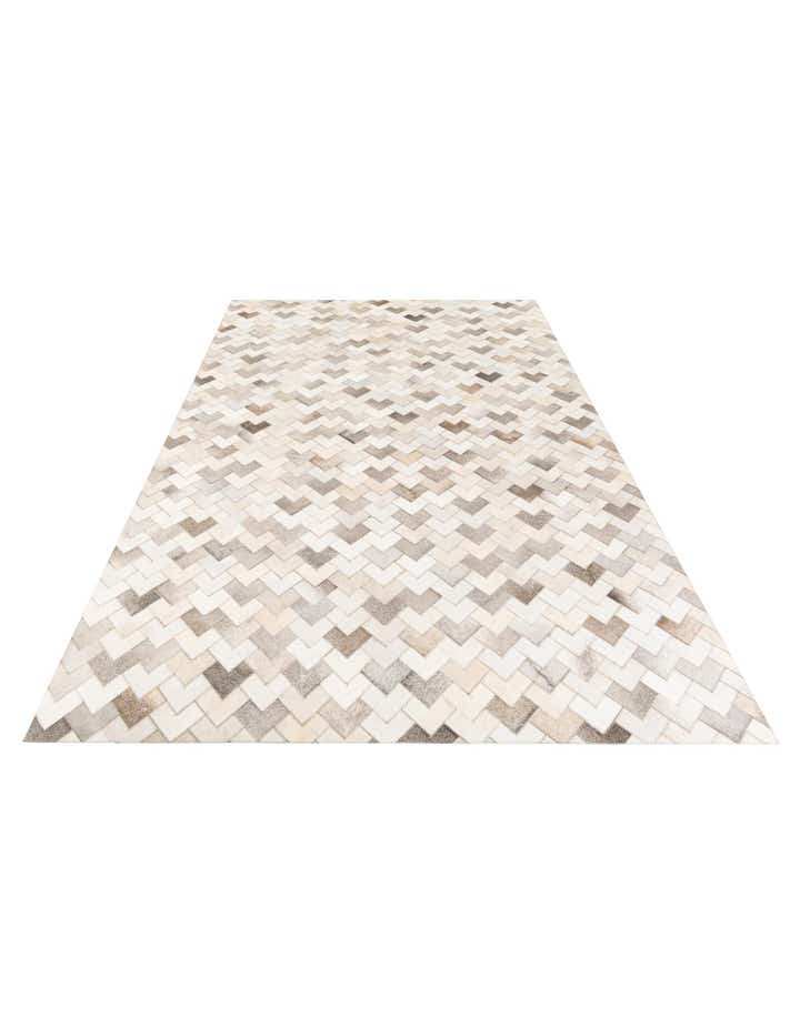 6' x 8' 11 Cowhide Stocks Rug