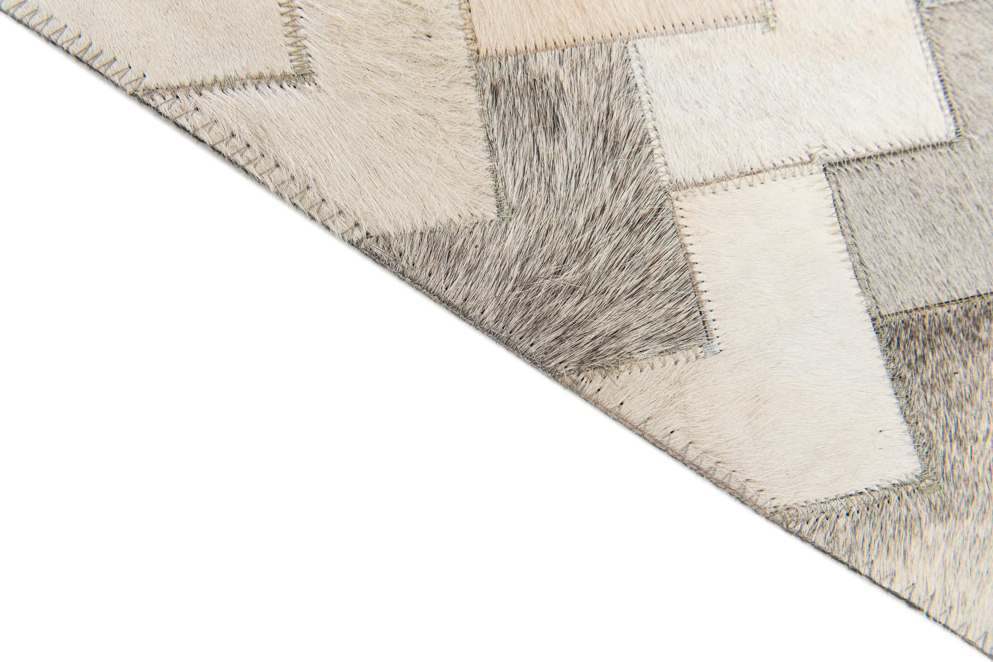 6' x 8' 11 Cowhide Stocks Rug