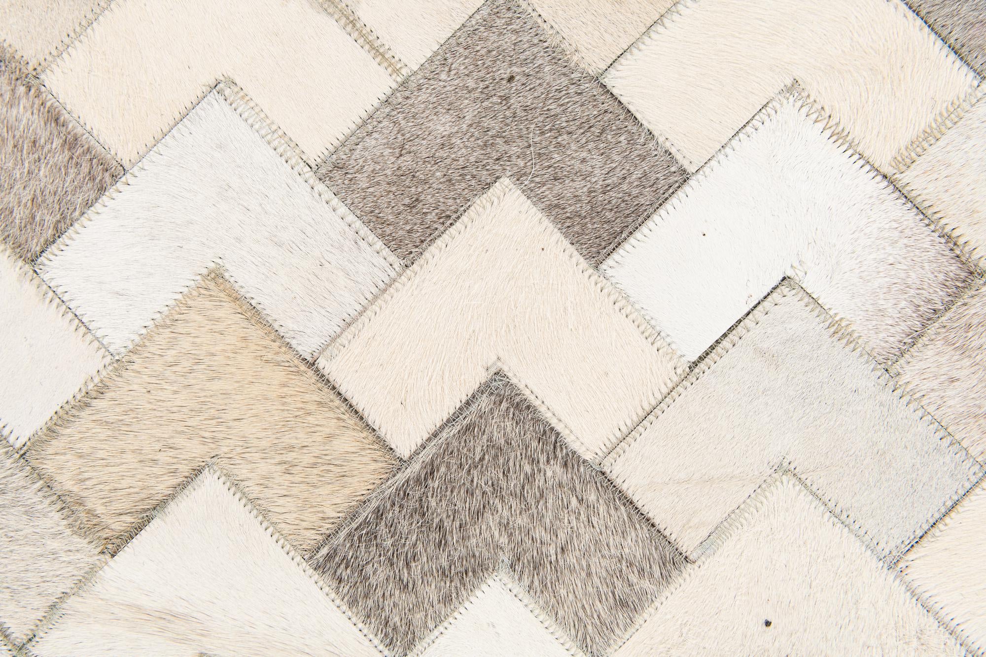 6' x 8' 11 Cowhide Stocks Rug