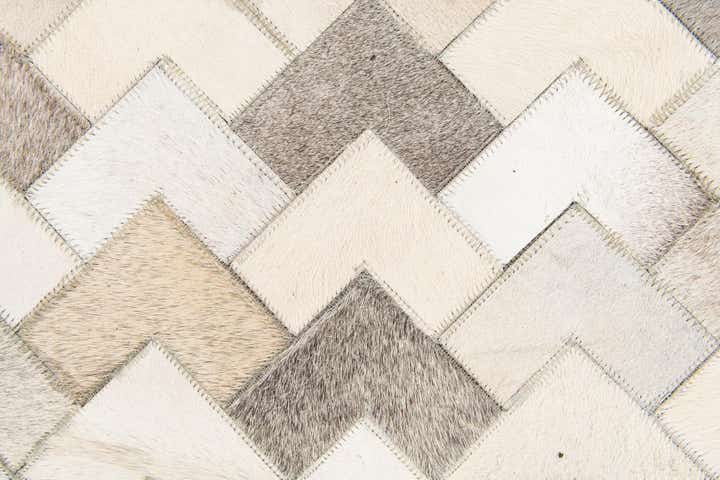 6' x 8' 11 Cowhide Stocks Rug