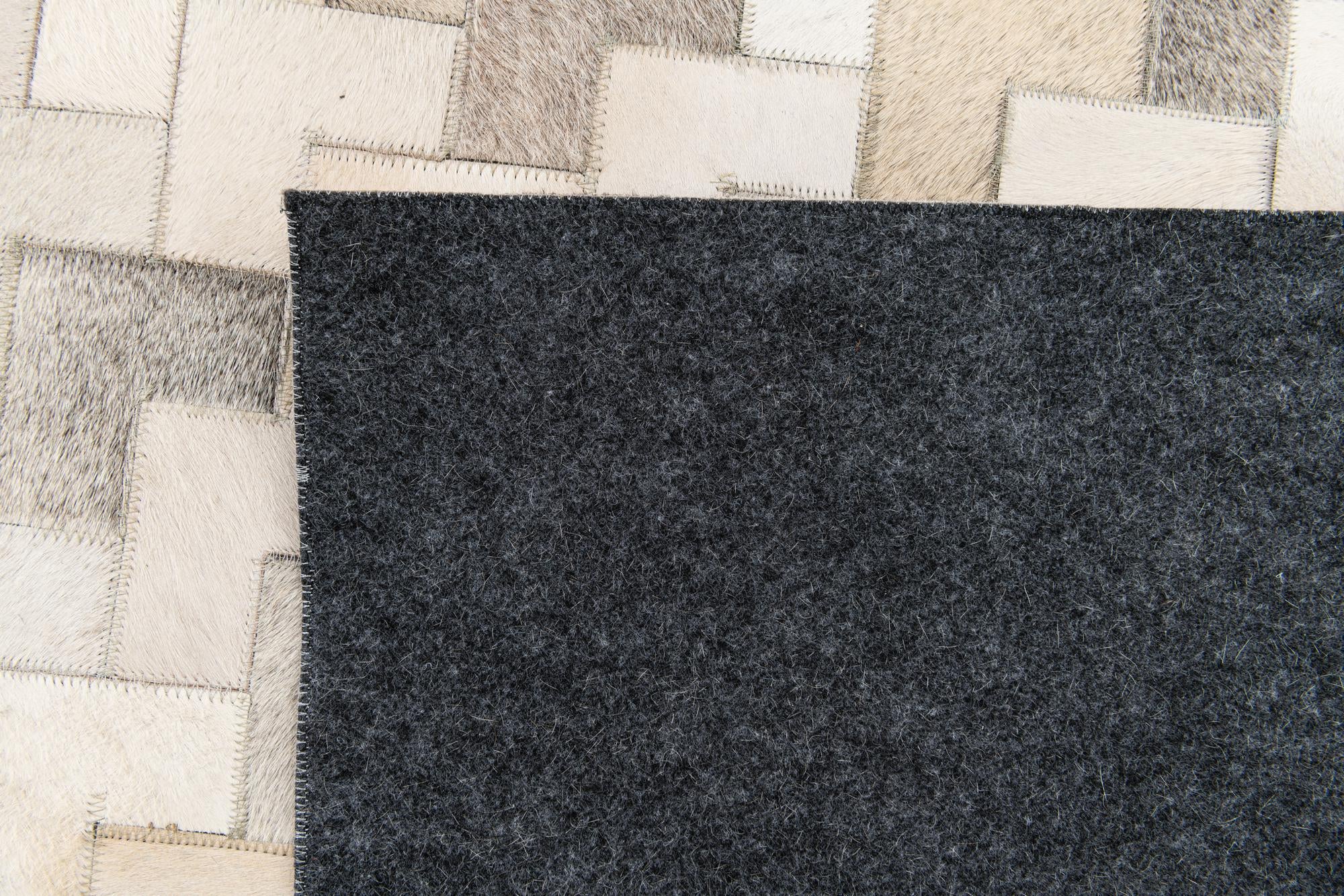 6' x 8' 11 Cowhide Stocks Rug