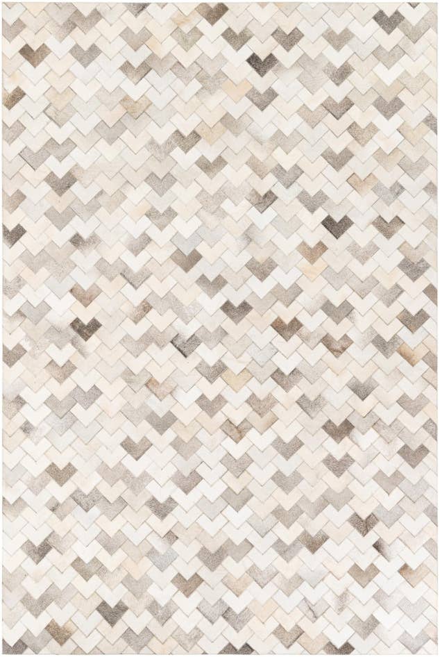Detail image of 6' x 8' 11 Cowhide Stocks Rug