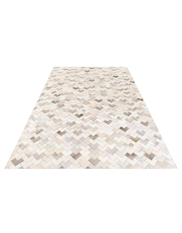 Detail image of 6' x 9' Cowhide Stocks Rug