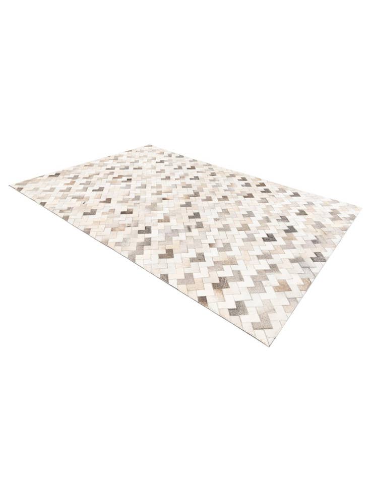 Detail image of 6' x 8' 11 Cowhide Stocks Rug