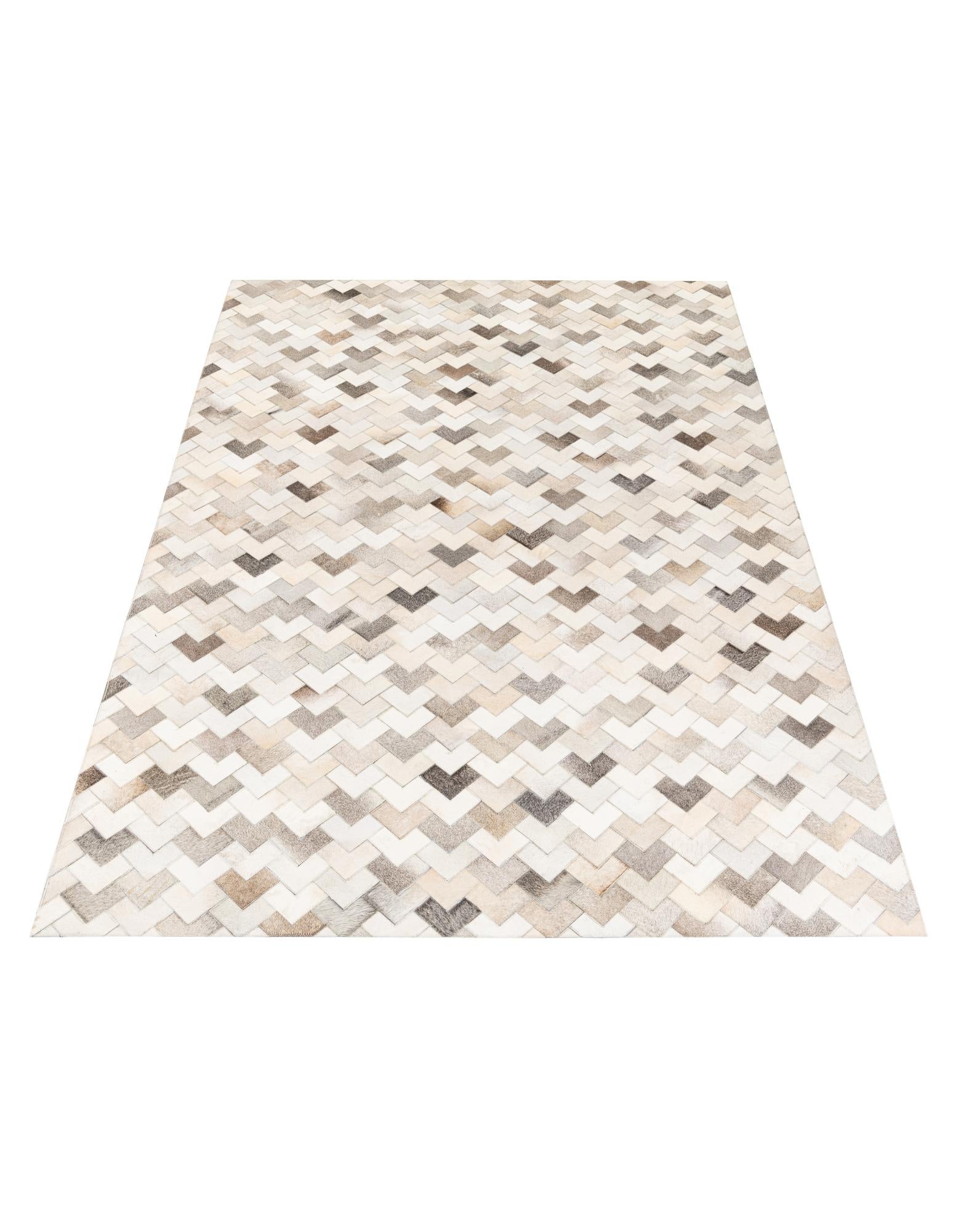 6' x 8' 11 Cowhide Stocks Rug