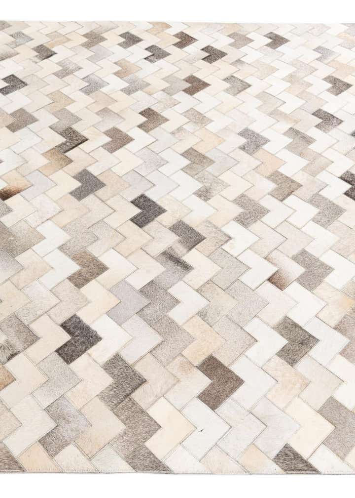 6' x 8' 11 Cowhide Stocks Rug