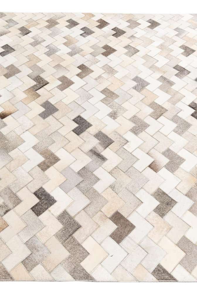 6' x 8' 11 Cowhide Stocks Rug