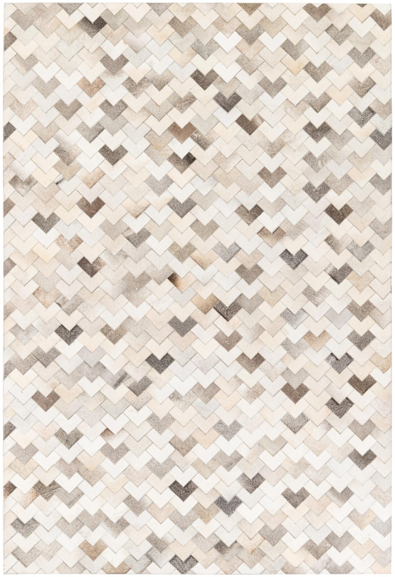 6' x 8' 11 Cowhide Stocks Rug