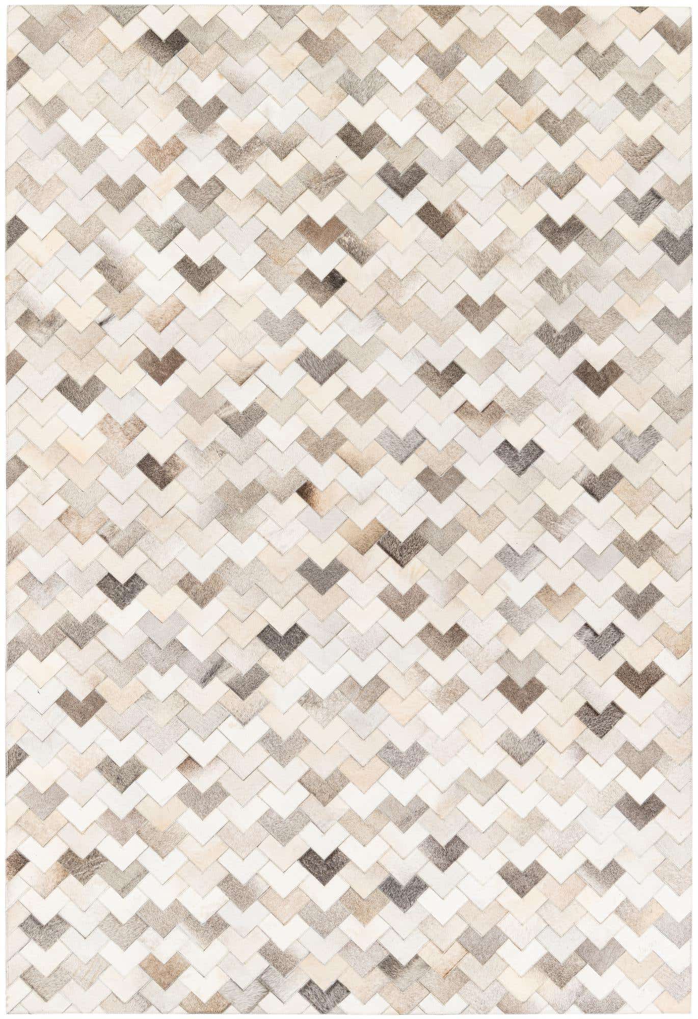 6' x 8' 11 Cowhide Stocks Rug