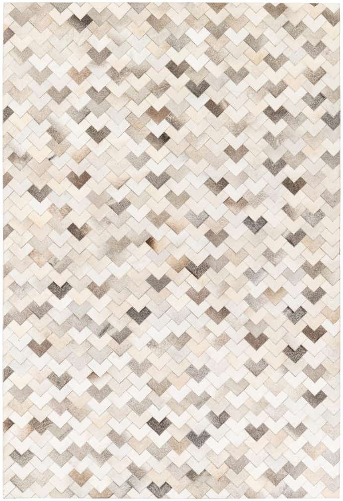 6' x 8' 11 Cowhide Stocks Rug