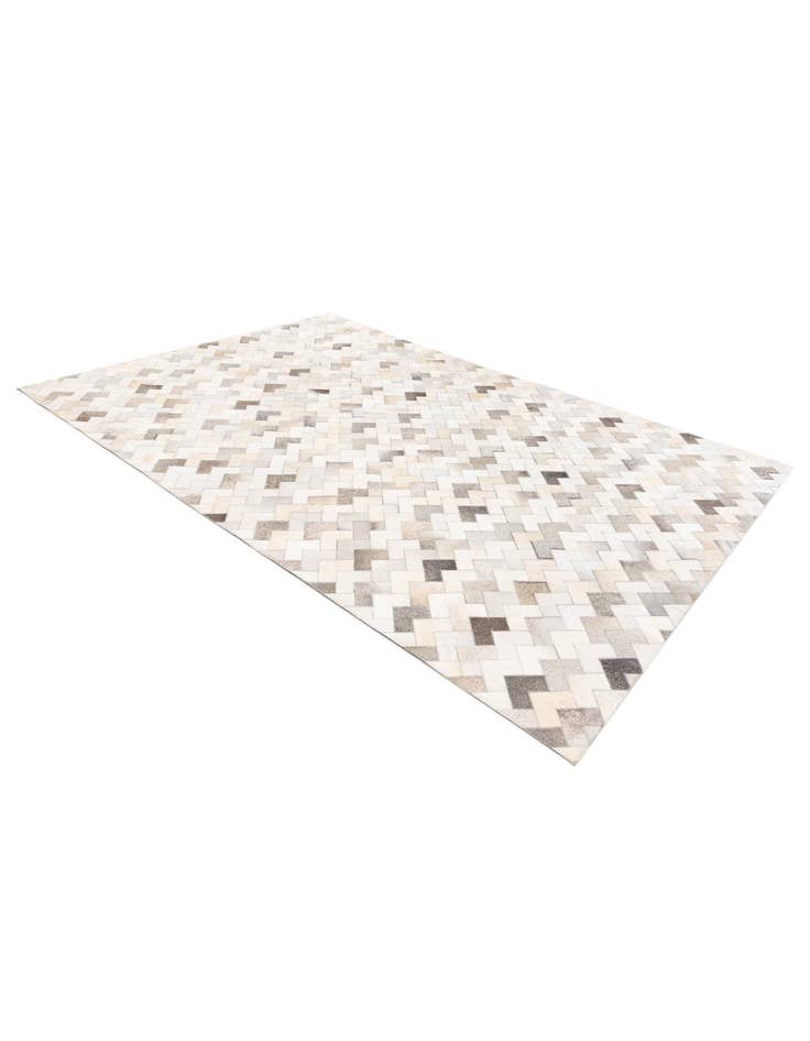 Detail image of 6' x 9' Cowhide Stocks Rug