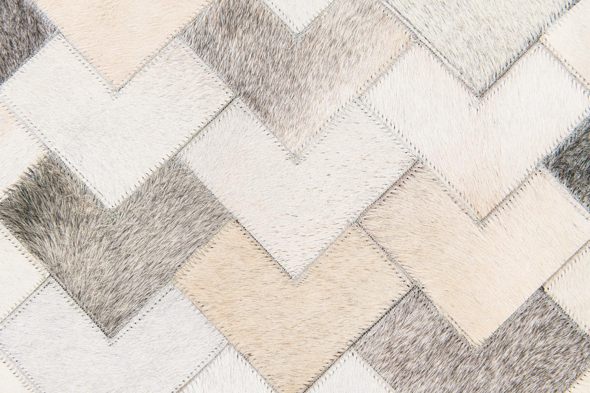 6' x 9' Cowhide Stocks Rug