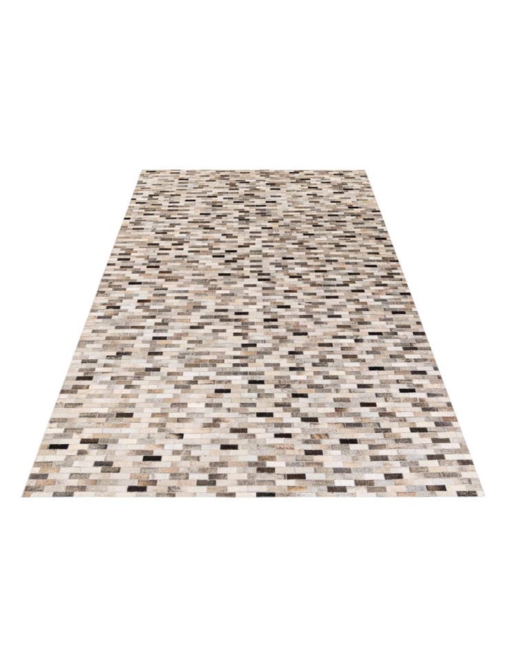 Detail image of 6' x 9' Cowhide Stocks Rug