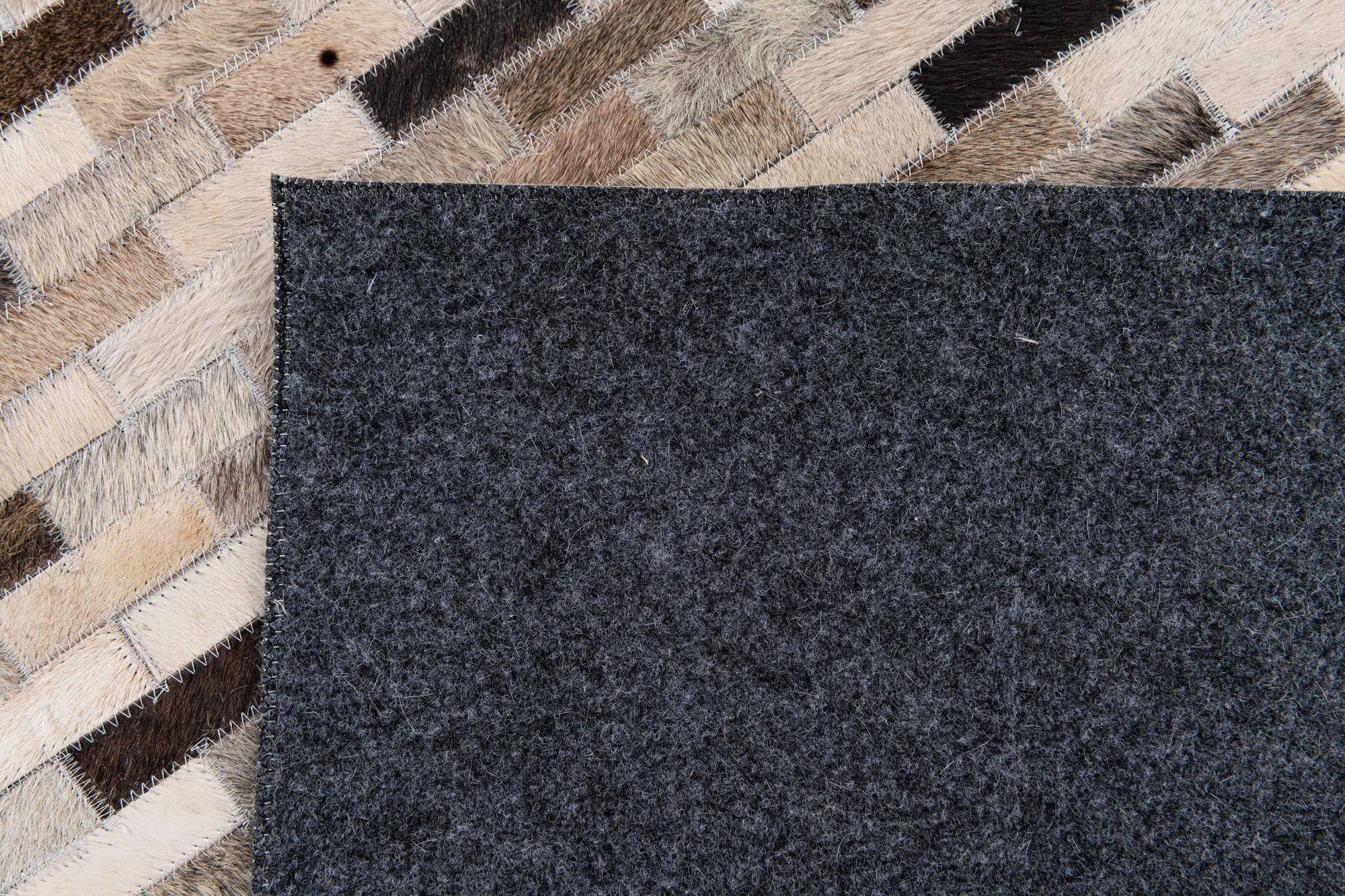 6' x 9' Cowhide Stocks Rug