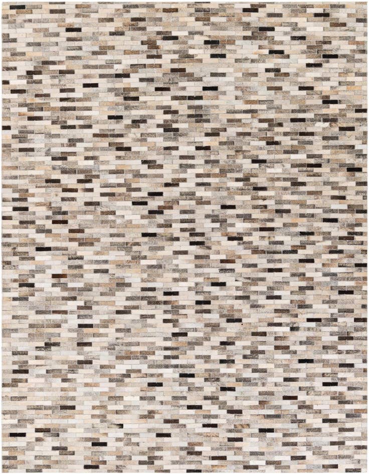 Detail image of 6' x 9' Cowhide Stocks Rug