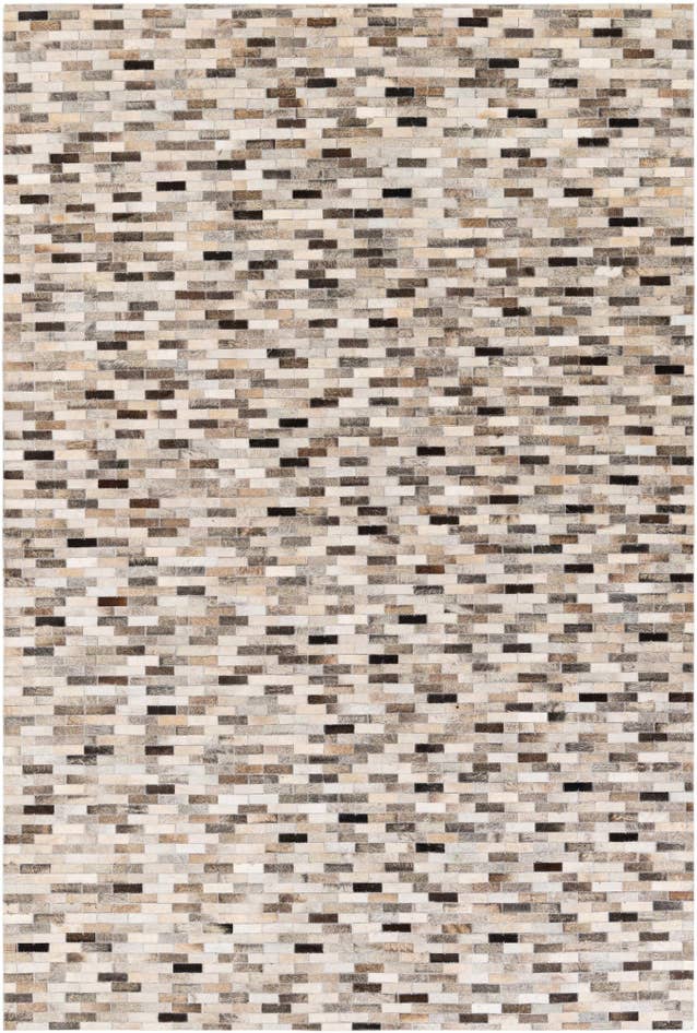 Detail image of 6' x 9' Cowhide Stocks Rug