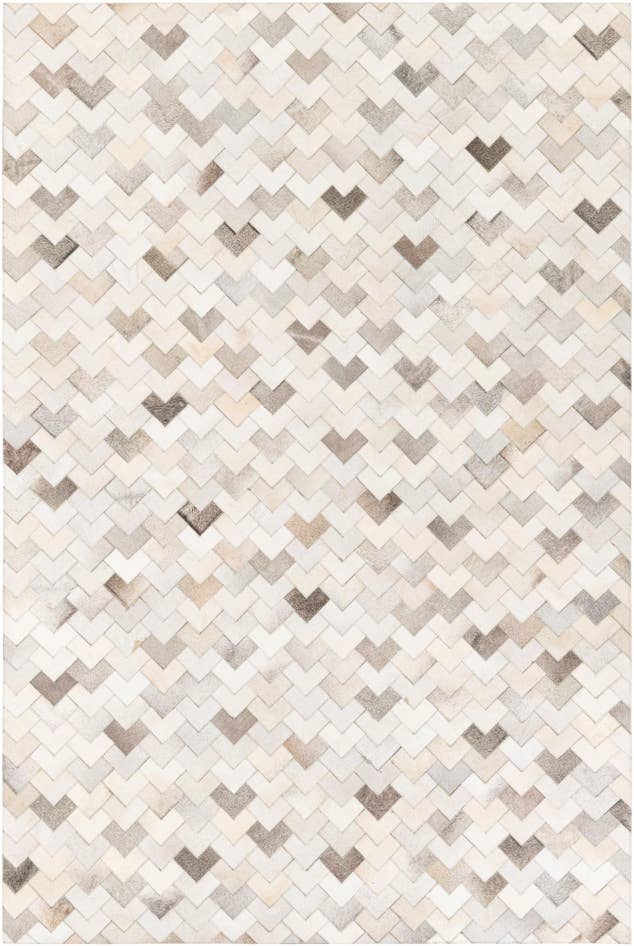 Detail image of 6' x 9' 1 Cowhide Stocks Rug