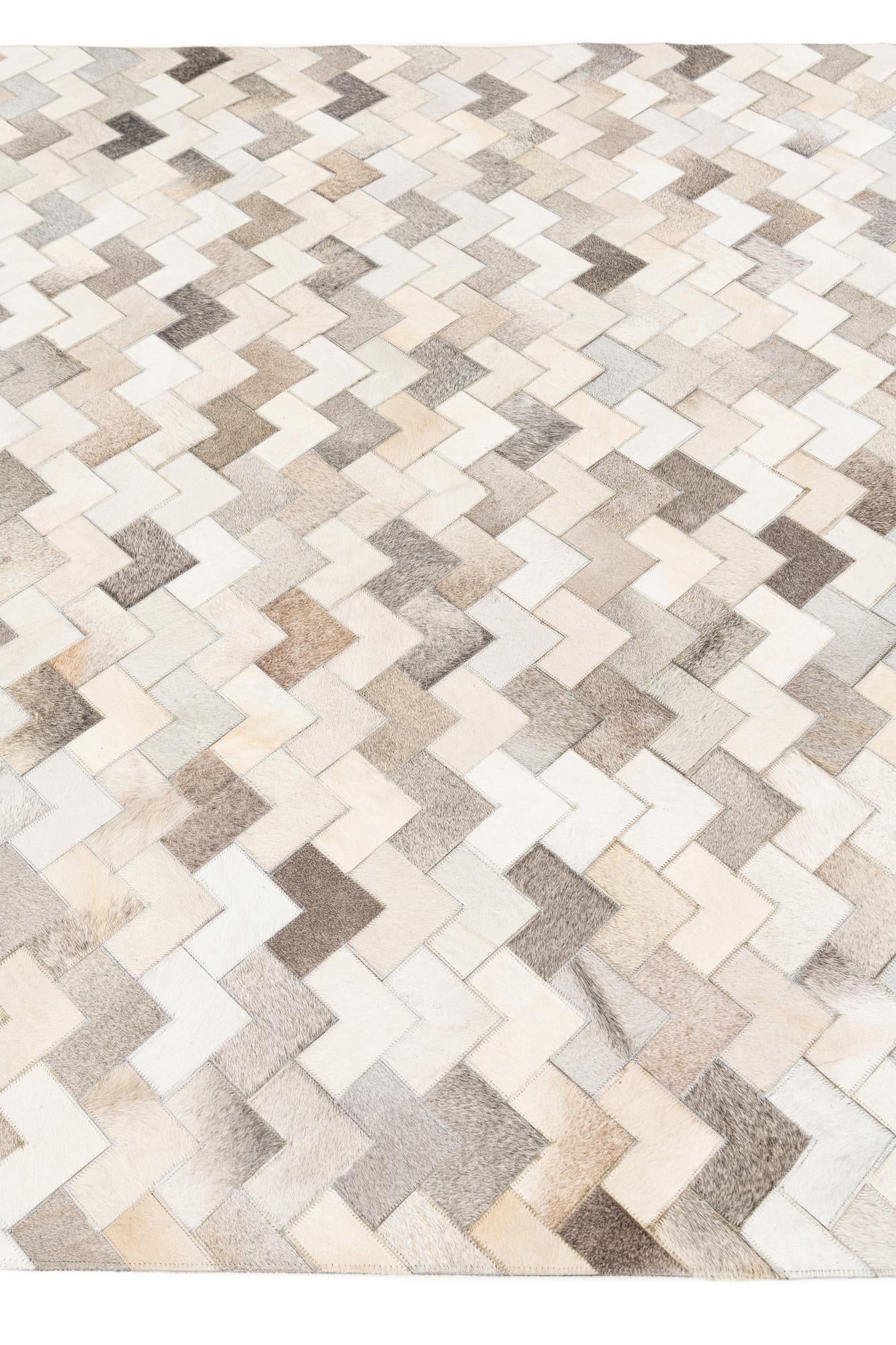 6' x 9' Cowhide Stocks Rug