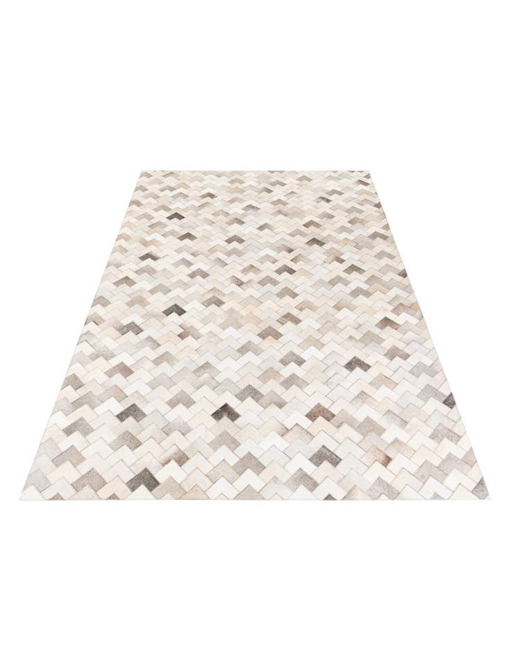 Detail image of 6' x 8' 11 Cowhide Stocks Rug