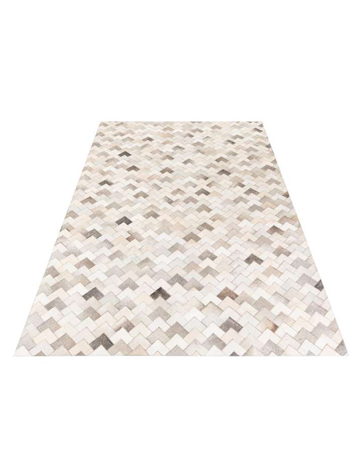 6' x 8' 11 Cowhide Stocks Rug